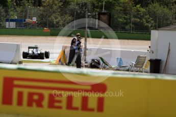 World © Octane Photographic Ltd. Mercedes AMG Petronas W07 Hybrid – Nico Rosberg. Friday 29th July 2016, F1 German GP Practice 2, Hockenheim, Germany. Digital Ref : 1661LB1D9231