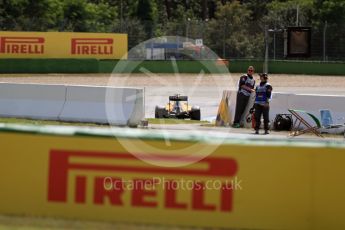 World © Octane Photographic Ltd. Renault Sport F1 Team RS16 - Kevin Magnussen. Friday 29th July 2016, F1 German GP Practice 2, Hockenheim, Germany. Digital Ref : 1661LB1D9241
