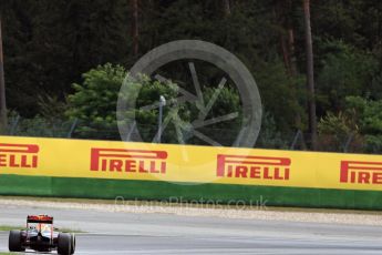 World © Octane Photographic Ltd. Red Bull Racing RB12 – Max Verstappen. Friday 29th July 2016, F1 German GP Practice 2, Hockenheim, Germany. Digital Ref : 1661LB1D9267