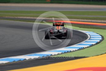 World © Octane Photographic Ltd. Red Bull Racing RB12 – Daniel Ricciardo. Friday 29th July 2016, F1 German GP Practice 2, Hockenheim, Germany. Digital Ref : 1661LB1D9540