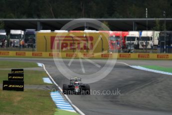 World © Octane Photographic Ltd. McLaren Honda MP4-31 – Jenson Button. Friday 29th July 2016, F1 German GP Practice 2, Hockenheim, Germany. Digital Ref : 1661LB1D9715