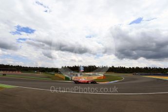 World © Octane Photographic Ltd. Scuderia Ferrari SF16-H – Kimi Raikkonen. Friday 29th July 2016, F1 German GP Practice 2, Hockenheim, Germany. Digital Ref : 1661LB2D1434