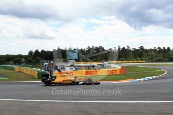 World © Octane Photographic Ltd. Renault Sport F1 Team RS16 – Jolyon Palmer. Friday 29th July 2016, F1 German GP Practice 2, Hockenheim, Germany. Digital Ref : 1661LB2D1491