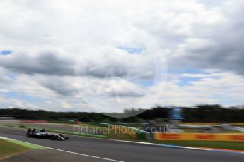 World © Octane Photographic Ltd. Mercedes AMG Petronas W07 Hybrid – Lewis Hamilton. Friday 29th July 2016, F1 German GP Practice 2, Hockenheim, Germany. Digital Ref : 1661LB2D1531