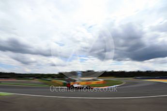 World © Octane Photographic Ltd. Haas F1 Team VF-16 - Esteban Gutierrez. Friday 29th July 2016, F1 German GP Practice 2, Hockenheim, Germany. Digital Ref : 1661LB2D1543