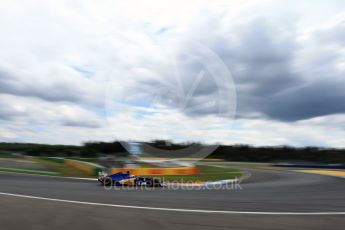 World © Octane Photographic Ltd. Sauber F1 Team C35 – Marcus Ericsson. Friday 29th July 2016, F1 German GP Practice 2, Hockenheim, Germany. Digital Ref : 1661LB2D1551