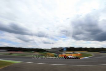 World © Octane Photographic Ltd. Haas F1 Team VF-16 – Romain Grosjean. Friday 29th July 2016, F1 German GP Practice 2, Hockenheim, Germany. Digital Ref : 1661LB2D1568