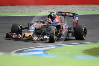 World © Octane Photographic Ltd. Scuderia Toro Rosso STR11 – Daniil Kvyat. Saturday 30th July 2016, F1 German GP Practice 3, Hockenheim, Germany. Digital Ref :1665CB1D1936