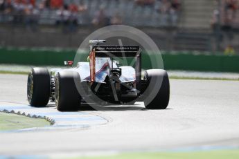 World © Octane Photographic Ltd. Haas F1 Team VF-16 - Esteban Gutierrez. Saturday 30th July 2016, F1 German GP Practice 3, Hockenheim, Germany. Digital Ref :1665CB1D1961