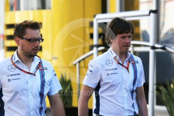 World © Octane Photographic Ltd. Williams Martini Racing - Rob Smedley. Saturday 30th July 2016, F1 German GP Practice 3, Hockenheim, Germany. Digital Ref :1665CB5D0014