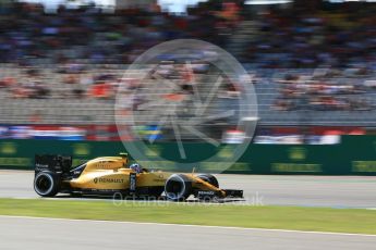 World © Octane Photographic Ltd. Renault Sport F1 Team RS16 – Jolyon Palmer. Saturday 30th July 2016, F1 German GP Practice 3, Hockenheim, Germany. Digital Ref :1665CB5D0142