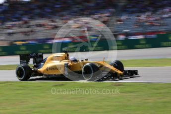 World © Octane Photographic Ltd. Renault Sport F1 Team RS16 - Kevin Magnussen. Saturday 30th July 2016, F1 German GP Practice 3, Hockenheim, Germany. Digital Ref :1665CB5D0160