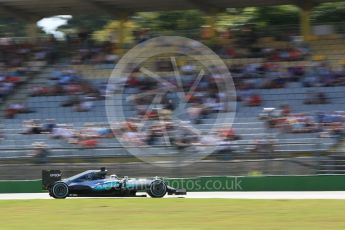 World © Octane Photographic Ltd. Mercedes AMG Petronas W07 Hybrid – Lewis Hamilton. Saturday 30th July 2016, F1 German GP Practice 3, Hockenheim, Germany. Digital Ref :1665CB5D0201