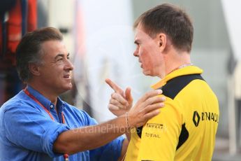 World © Octane Photographic Ltd. Jean Alesi. Saturday 30th July 2016, F1 German GP Practice 3, Hockenheim, Germany. Digital Ref :1665CB5D9946