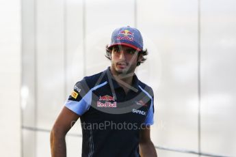 World © Octane Photographic Ltd. Scuderia Toro Rosso STR11 – Carlos Sainz. Saturday 30th July 2016, F1 German GP Practice 3, Hockenheim, Germany. Digital Ref :1665CB5D9996