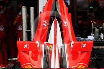 World © Octane Photographic Ltd. Scuderia Ferrari SF16-H – bodywork. Thursday 28th July 2016, F1 German GP Set up, Hockenheim, Germany. Digital Ref :1658CB1D0161