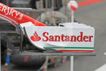 World © Octane Photographic Ltd. Scuderia Ferrari detail. Thursday 28th July 2016, F1 German GP Set up, Hockenheim, Germany. Digital Ref :1658CB1D0452