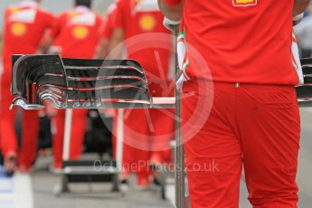 World © Octane Photographic Ltd. Scuderia Ferrari detail. Thursday 28th July 2016, F1 German GP Set up, Hockenheim, Germany. Digital Ref :1658CB1D0457