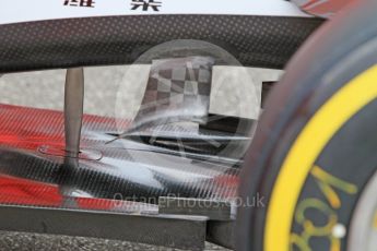World © Octane Photographic Ltd. Scuderia Ferrari SF16-H under body vane detail. Thursday 28th July 2016, F1 German GP Set up, Hockenheim, Germany. Digital Ref :1658CB1D0509
