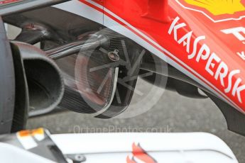 World © Octane Photographic Ltd. Scuderia Ferrari SF16-H under body vane detail. Thursday 28th July 2016, F1 German GP Set up, Hockenheim, Germany. Digital Ref :1658CB1D0514