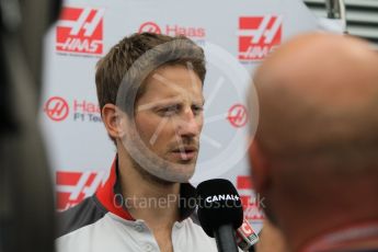 World © Octane Photographic Ltd. Haas F1 Team VF-16 – Romain Grosjean. Thursday 28th July 2016, F1 German GP Set up, Hockenheim, Germany. Digital Ref :1658CB1D0535