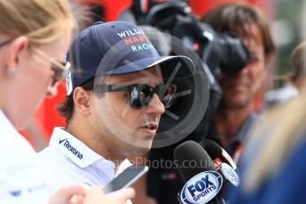 World © Octane Photographic Ltd. Williams Martini Racing, Williams Mercedes FW38 – Felipe Massa. Thursday 28th July 2016, F1 German GP Set up, Hockenheim, Germany. Digital Ref :1658CB1D0550