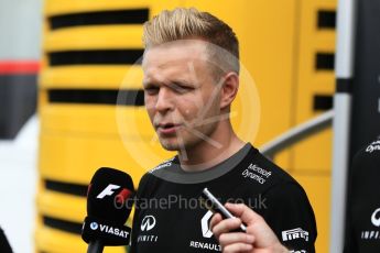 World © Octane Photographic Ltd. Renault Sport F1 Team RS16 - Kevin Magnussen. Thursday 28th July 2016, F1 German GP Set up, Hockenheim, Germany. Digital Ref :1658CB1D0565