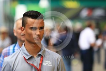 World © Octane Photographic Ltd. Manor Racing MRT05 - Pascal Wehrlein. Thursday 28th July 2016, F1 German GP Set up, Hockenheim, Germany. Digital Ref :1658CB1D0570