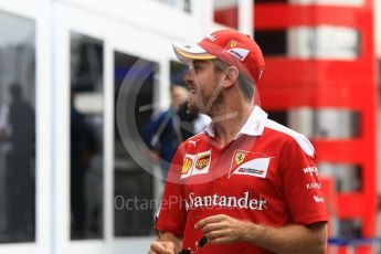World © Octane Photographic Ltd. Scuderia Ferrari SF16-H – Sebastian Vettel. Thursday 28th July 2016, F1 German GP Set up, Hockenheim, Germany. Digital Ref :1658CB1D0656