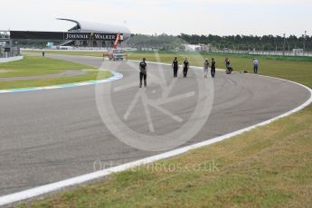 World © Octane Photographic Ltd. Thursday 28th July 2016, F1 German GP Track Walk, Hockenheim, Germany. Turn 4. Digital Ref :1658CB5D8766