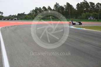 World © Octane Photographic Ltd. Thursday 28th July 2016, F1 German GP Track Walk, Hockenheim, Germany. Turn 6 apex. Digital Ref :1658CB5D8785