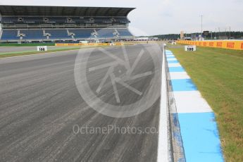 World © Octane Photographic Ltd. Thursday 28th July 2016, F1 German GP Track Walk, Hockenheim, Germany. Turn 6 exit. Digital Ref :1658CB5D8797