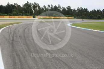 World © Octane Photographic Ltd. Thursday 28th July 2016, F1 German GP Track Walk, Hockenheim, Germany. Turn 10 into turn 11. Digital Ref :1658CB5D8808