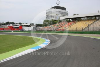 World © Octane Photographic Ltd. Thursday 28th July 2016, F1 German GP Track Walk, Hockenheim, Germany. Sachs Kurve (Turn 13). Digital Ref :1658CB5D8823
