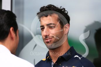 World © Octane Photographic Ltd. Red Bull Racing RB12 – Daniel Ricciardo. Thursday 28th July 2016, F1 German GP Set up, Hockenheim, Germany. Digital Ref :1658CB5D8887
