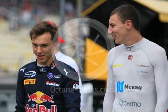 World © Octane Photographic Ltd. Prema Racing - GP2/11 – Pierre Gasly and Russian Time – Raffaele Marciello. Friday 29th July 2016, GP2 Practice, 1660CB1D0861Hockenheim, Germany. Digital Ref :