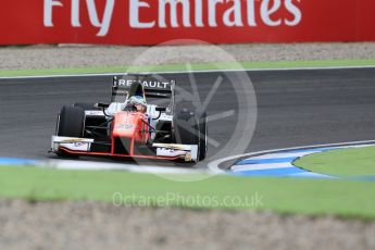 World © Octane Photographic Ltd. MP Motorsport - GP2/11 – Oliver Rowland. Friday 29th July 2016, GP2 Practice, Hockenheim, Germany. Digital Ref :1660CB5D9410
