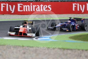 World © Octane Photographic Ltd. MP Motorsport - GP2/11 – Daniel de Jong and Carlin – Rene Binder. Friday 29th July 2016, GP2 Practice, Hockenheim, Germany. Digital Ref :1660CB5D9445