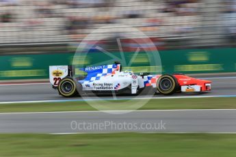 World © Octane Photographic Ltd. MP Motorsport - GP2/11 – Oliver Rowland. Friday 29th July 2016, GP2 Qualifying, Hockenheim, Germany. Digital Ref :1662CB5D9746