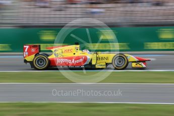 World © Octane Photographic Ltd. Pertamina Campos Racing - GP2/11 – Mitch Evans. Friday 29th July 2016, GP2 Qualifying, Hockenheim, Germany. Digital Ref :1662CB5D9754
