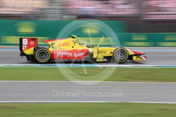 World © Octane Photographic Ltd. Pertamina Campos Racing - GP2/11 – Sean Gelael. Friday 29th July 2016, GP2 Qualifying, Hockenheim, Germany. Digital Ref :1662CB5D9782