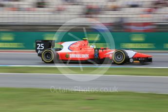 World © Octane Photographic Ltd. Arden International - GP2/11 – Jimmy Eriksson. Friday 29th July 2016, GP2 Qualifying, Hockenheim, Germany. Digital Ref :1662CB5D9789