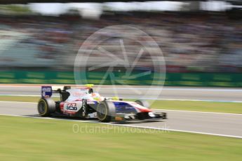 World © Octane Photographic Ltd. Trident - GP2/11 – Luca Ghiotto. Friday 29th July 2016, GP2 Qualifying, Hockenheim, Germany. Digital Ref :1662CB5D9907