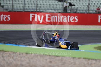 World © Octane Photographic Ltd. DAMS - GP3/16 – Santino Ferrucci. Friday 29th July 2016, GP3 Practice, Hockenheim, Germany. Digital Ref :1664CB1D0059