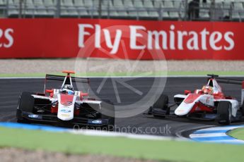 World © Octane Photographic Ltd. ART Grand Prix – GP3/16 – Alexander Albon and Charles Leclerc. Friday 29th July 2016, GP3 Practice, Hockenheim, Germany. Digital Ref :1664CB1D0061