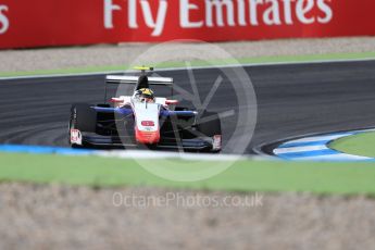 World © Octane Photographic Ltd. Trident – GP3/16 – Artur Janosz. Friday 29th July 2016, GP3 Practice, Hockenheim, Germany. Digital Ref :1664CB1D0083