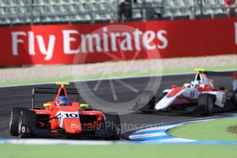 World © Octane Photographic Ltd. Arden International – GP3/16 – Tatiana Calederon and ART Grand Prix – Nirei Fukuzumi. Friday 29th July 2016, GP3 Practice, Hockenheim, Germany. Digital Ref :1664CB1D0105