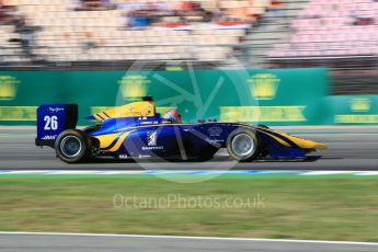 World © Octane Photographic Ltd. DAMS - GP3/16 – Santino Ferrucci. Saturday 30th July 2016, GP3 Qualifying, Hockenheim, Germany. Digital Ref :1666CB5D0036