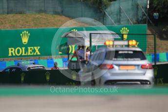 World © Octane Photographic Ltd. Mercedes C63s AMG Medical Car. Saturday 23rd July 2016, GP3 Qualifying, Hungaroring, Hungary. Digital Ref :1646CB1D7394