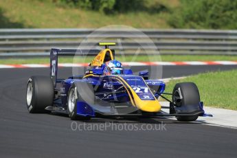 World © Octane Photographic Ltd. DAMS - GP3/16 – Jake Hughes. Saturday 23rd July 2016, GP3 Qualifying, Hungaroring, Hungary. Digital Ref :1646CB1D7477